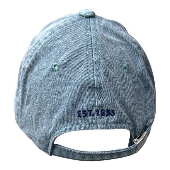 Vintage Cheers Boston Tv Show Licensed Washed Denim Baseball Cap Strapback Y2K - Picture 8 of 9